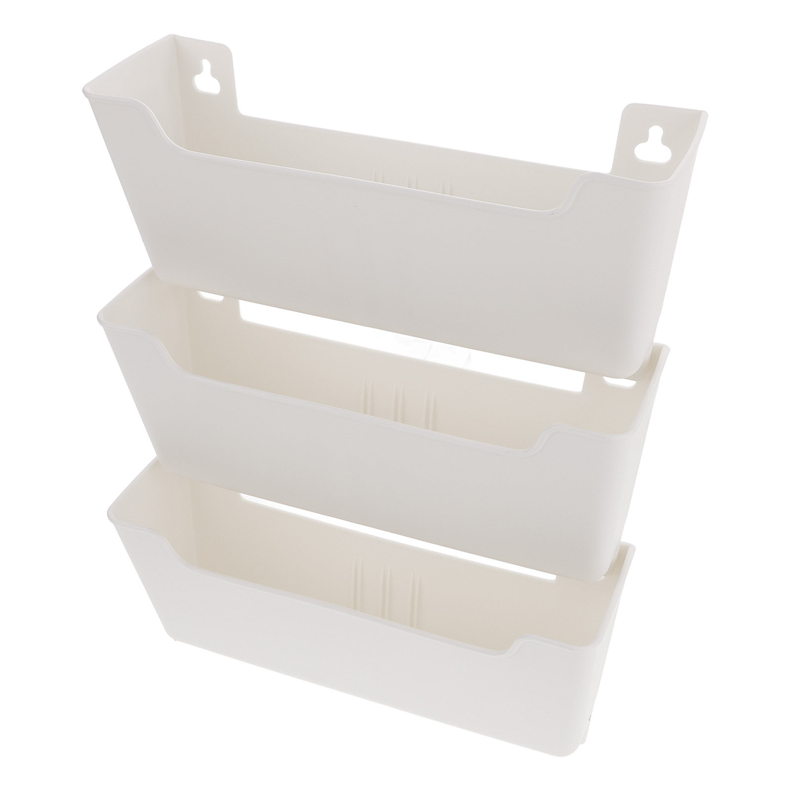Magazine Holder Rack - 1 Set Organizzatore da Parete Trasparente