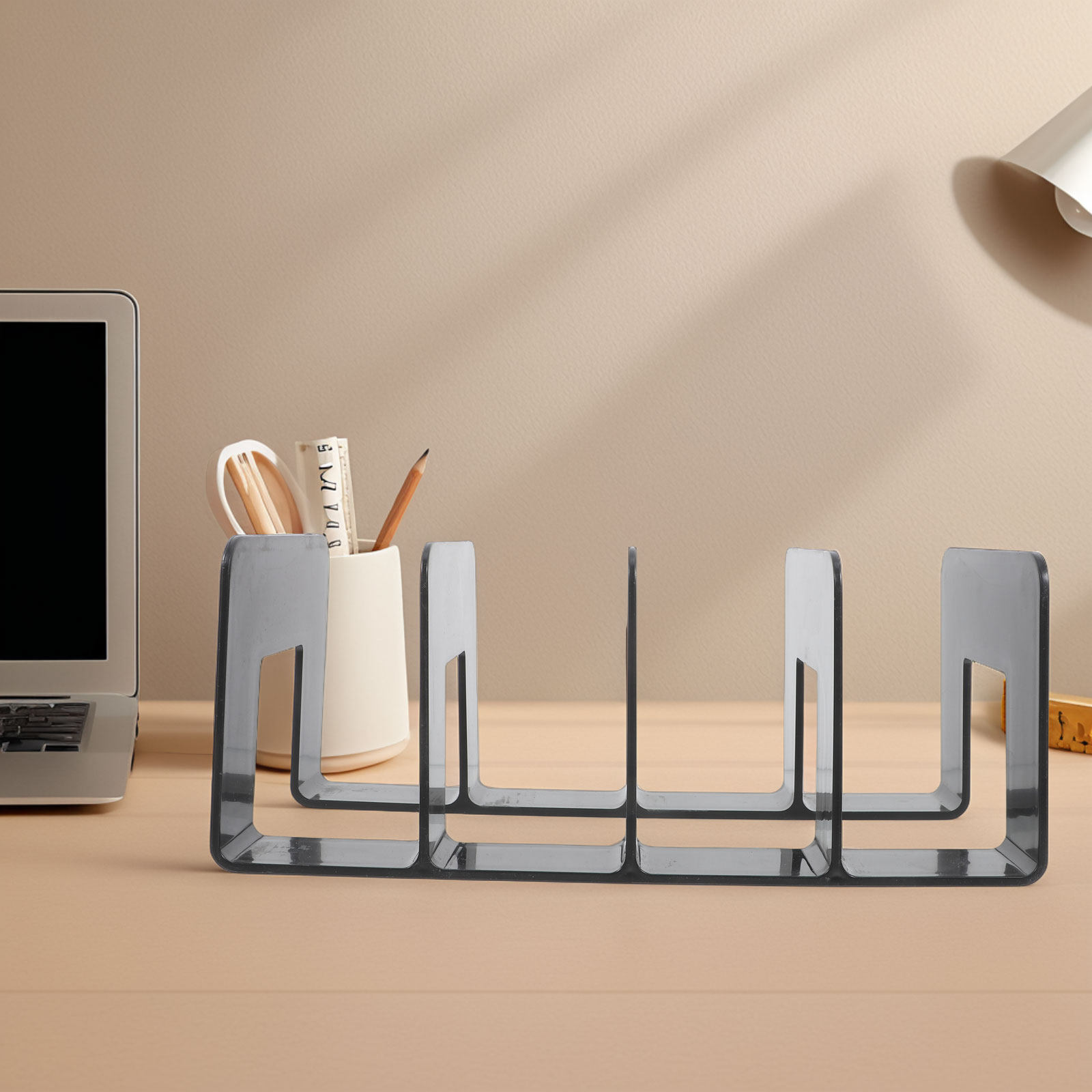 Magazine Holder Rack - Organizzatore da Scrivania Multiscomparto per Ufficio,