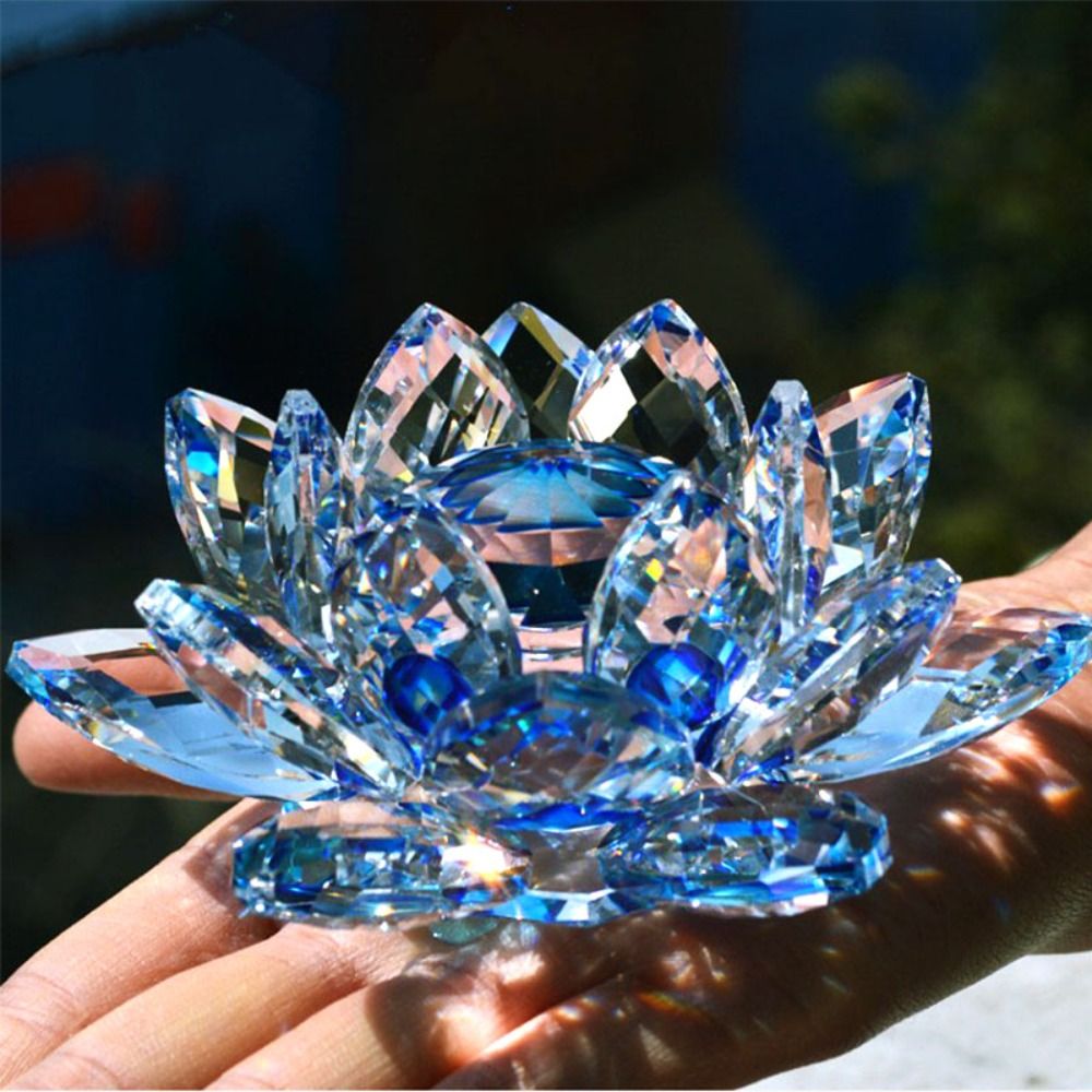Figurina di fiore di loto di c - Paper Weight Crystal recensione e prezzo