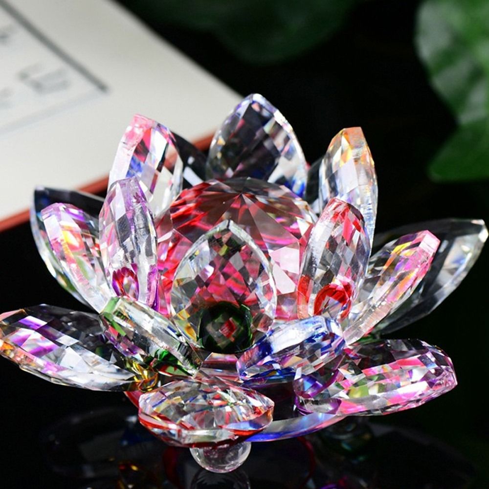 Figurina di fiore di loto di c - Paper Weight Crystal recensione e prezzo