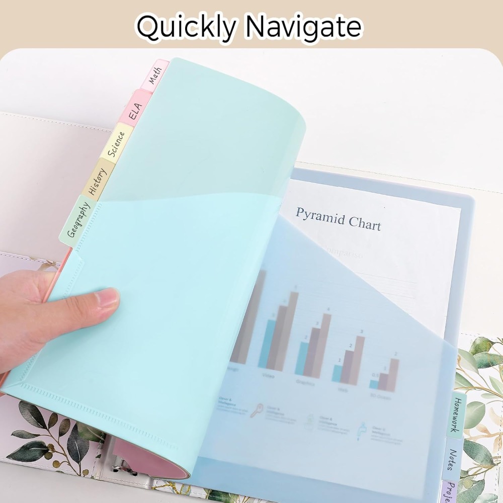 8 divisori per raccoglitore A4 - Tab Divider A4 recensione e prezzo